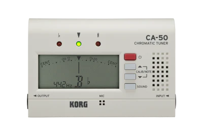 Afinador Korg Cromatico Blanco Ca50