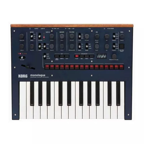 Sintetizador Analógico Korg Monologue Azul MONOLOGUEBL