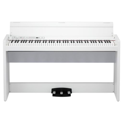 Piano Digital Korg Blanco Con Mueble, Tecla Pesada y Pedales Usb LP380WHU