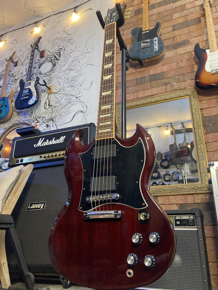 Gibson SG roja USA STD con pastillas Bartolini USADO