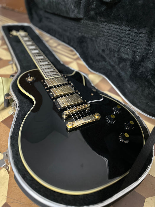 Epiphone Les Paul Custom - Black Beauty (3 pickup) / con case