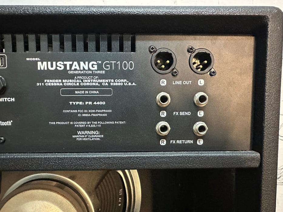 Fender Mustang GT100