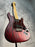 Fender Limited Edition Sandblasted Ash Stratocaster 2014- Crimson Red Transparent