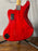 Squier Jaguar Bass Crimson Red Transparent