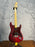 Fender Limited Edition Sandblasted Ash Stratocaster 2014- Crimson Red Transparent