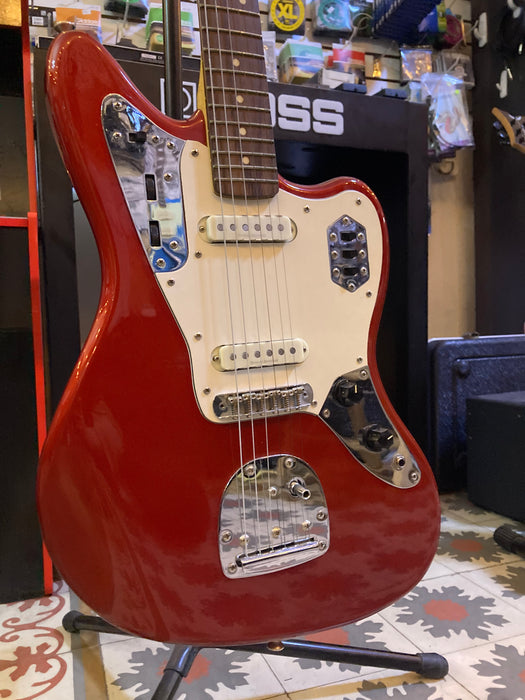 Fender Jaguar Squier Roja Usado