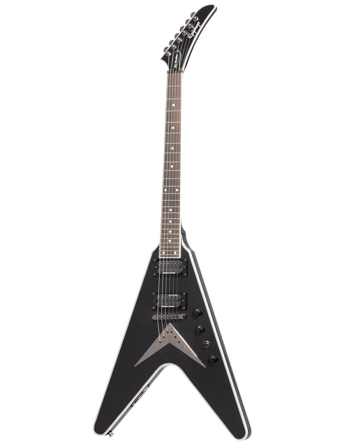 Guitarra Electrica Dave Mustaine Flying V Custom Black Metallic