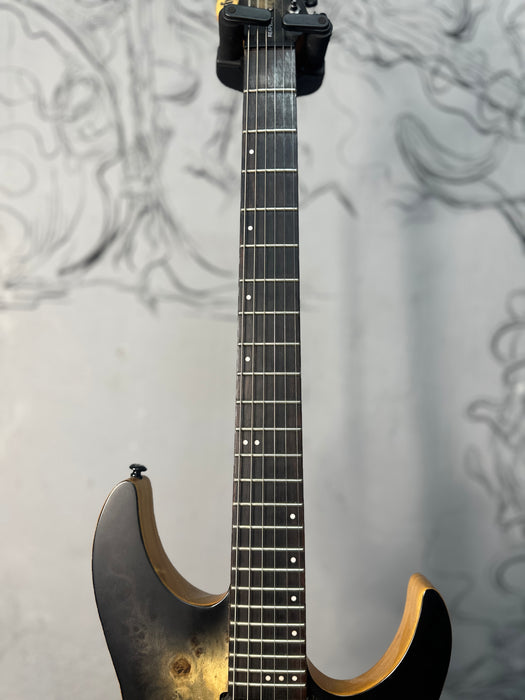 Schecter Reaper 6 - Satin Charcoal Burst USADA