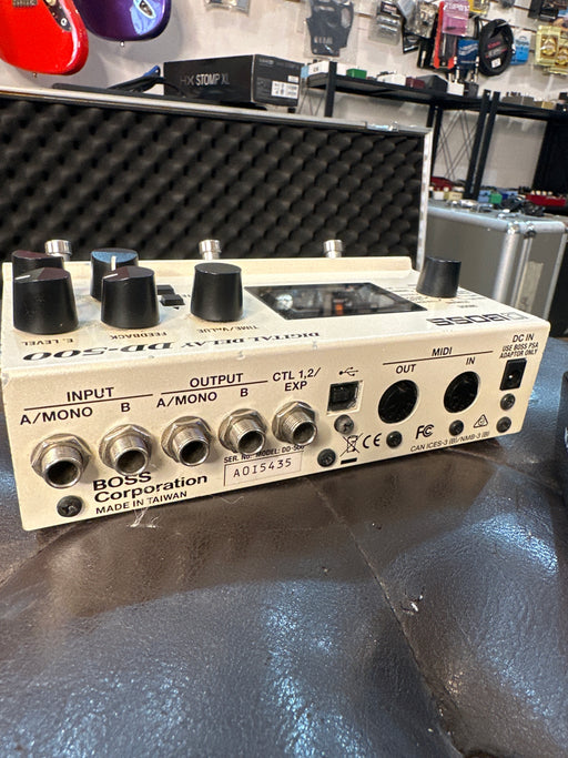 Boss DD-500 + dual Switch
