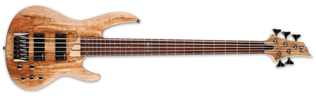 ESP LTD LB205SMNS B205 Bass Guitar Ash Natural Satin