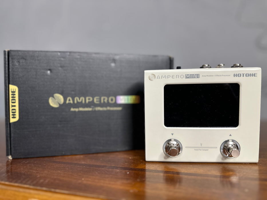 Hotone Ampero Mini Amp Modeler and Effects Processor - Vanilla