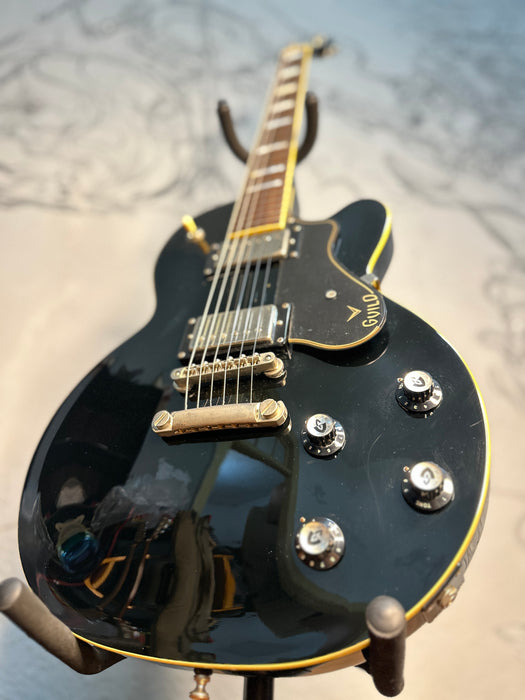 Guild Bluesbird LP negra USADA