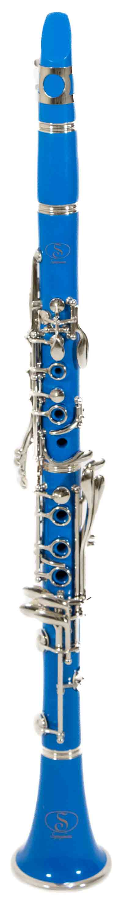 Clarinete Symphonic Azul Tone:Bb Material ABS