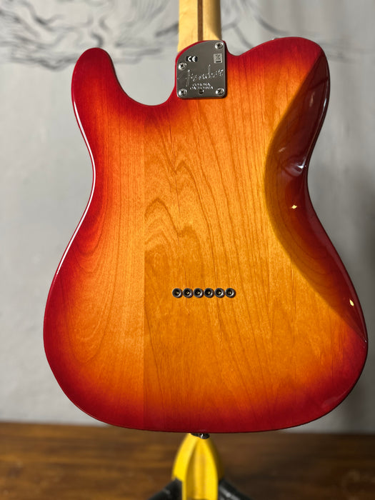 Fender American Deluxe Telecaster with Maple Fretboard 2013- Aged Cherry Burst