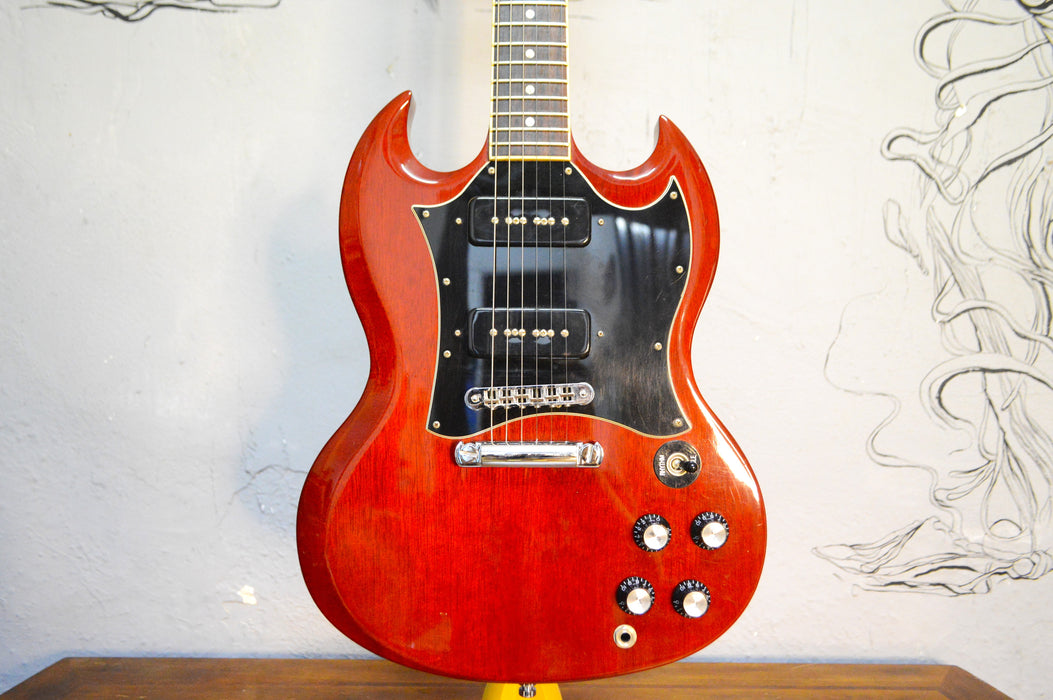 Gibson SG Classic P90s 2009 Cherry Red Con Case SKB