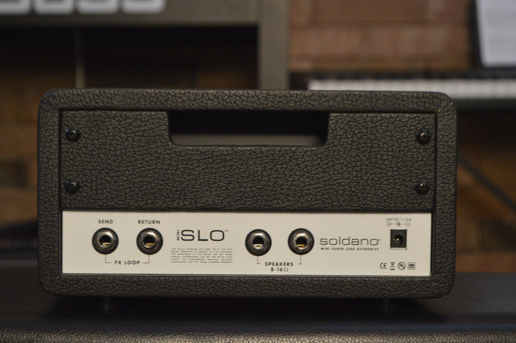 Soldano SLO-Mini Super Lead Overdrive 30-Watt Guitar Amplifier Head - Usado