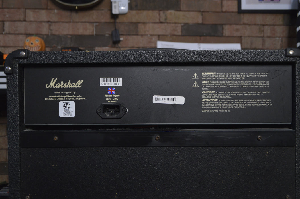 Amplificador Marshall AVT20 USADO