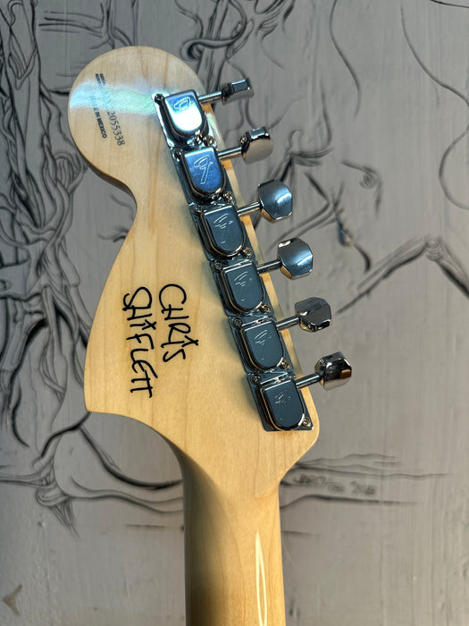 Fender Chris Shiflett Artist Series Signature Telecaster Deluxe Con Case - Shoreline Gold