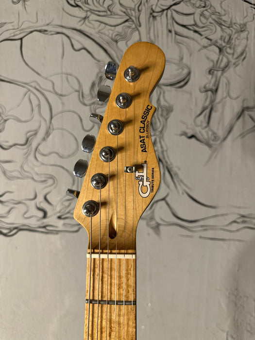 G&L Tribute ASAT Classic Bluesboy Semi-Hollow Sunburst