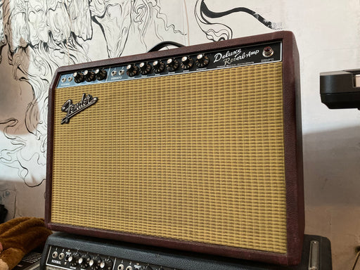 Deluxe Reverb Bronco Tolex Sweetwater Limited Edition USADO