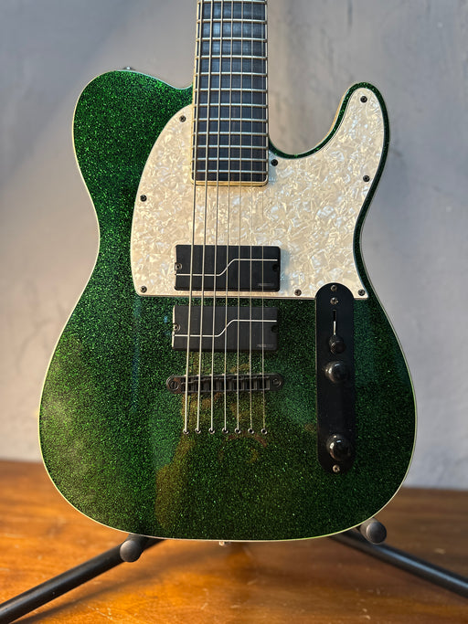 ESP LTD SCT-607B Stephen Carpenter Signature 7 Green Sparkle
