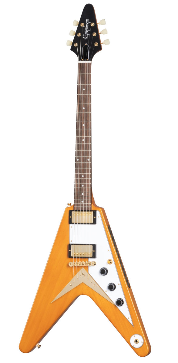 Guitarra Electrica Epiphone Korina Flying V 1958 — Pepis Music