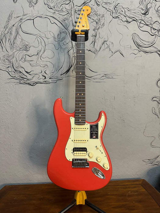Fender American Ultra Luxe Vintage '60s Stratocaster HSS - Fiesta Red 2025