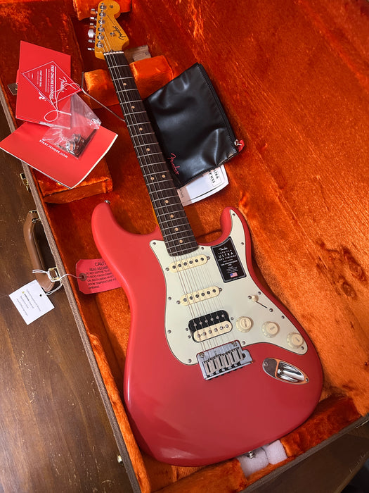 Fender American Ultra Luxe Vintage '60s Stratocaster HSS - Fiesta Red 2025
