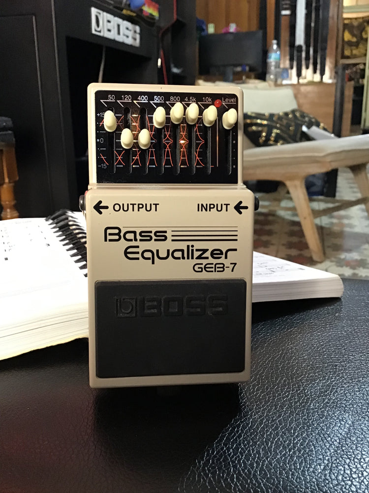 Boss Bass Equalizer GEB-7 USADOS