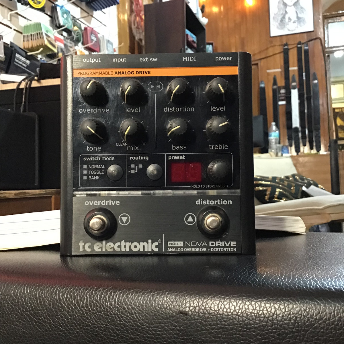Nova Drive TC Electronic USADOS — Pepis Music - The Musician's Cavern