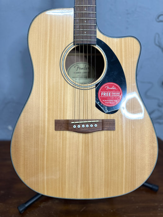 Guitarra electroacústica Fender CD-60SCE Natural