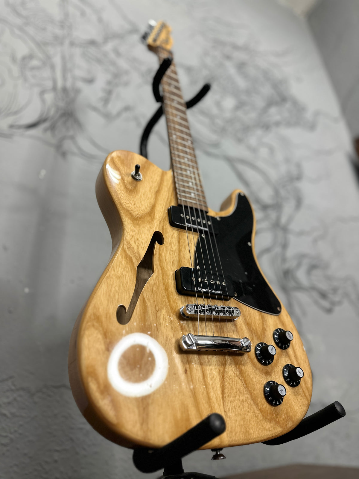 Fender Jim Adkins JA90 Telecaster Thinline Electric Guitar, with