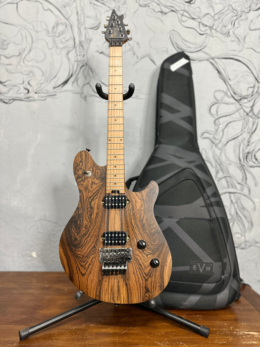 EVH Wolfgang Standard Exotic Bocote Baked Maple Fingerboard, Natural