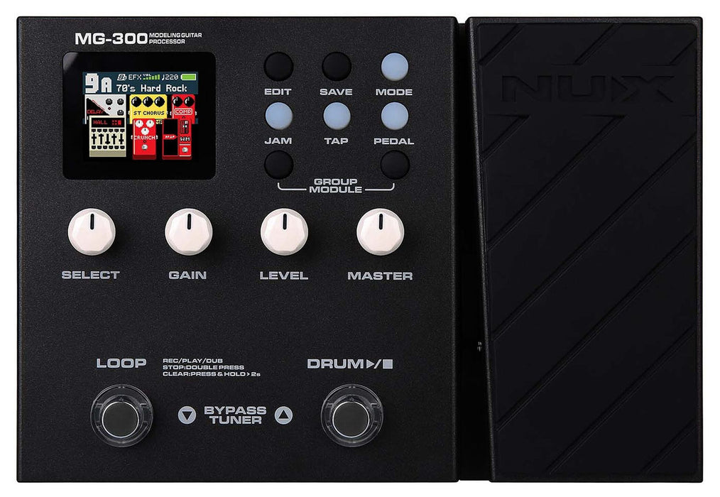 NUX MG-300 PEDAL MULTIEFECTOS
