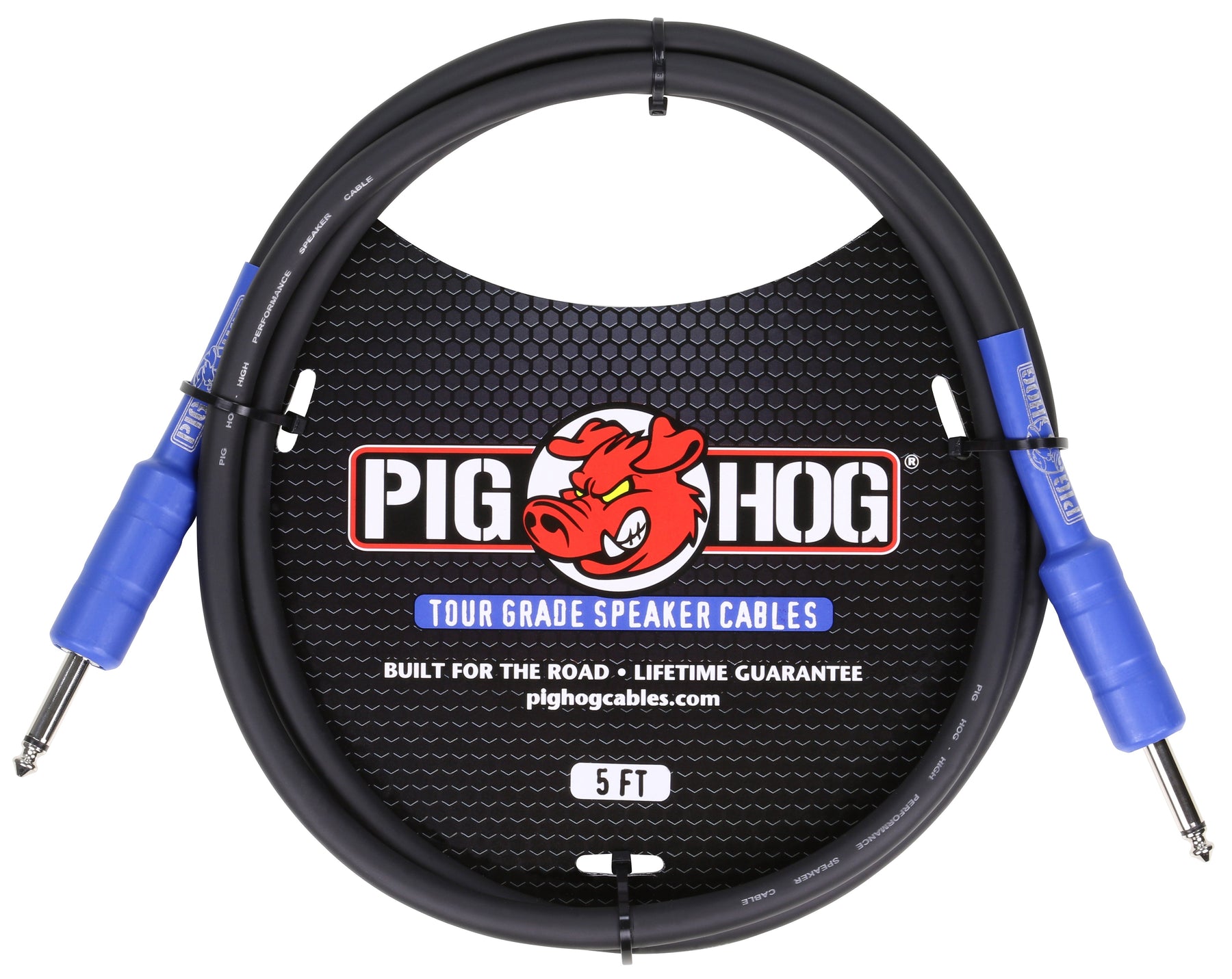 Pig Hog 9.2mm Speaker Cable, 5ft (14 gauge wire) CABLE PARA BOCINA