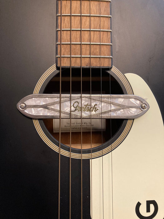 Gretsch G9520e Gin Rickey, Black, Guitarra Electroacústica USADA