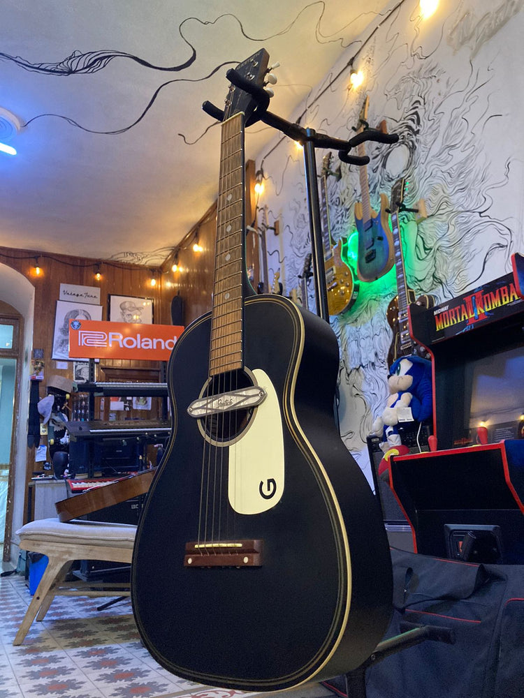 Gretsch G9520e Gin Rickey, Black, Guitarra Electroacústica USADA