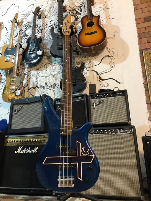 Bajo Yamaha 4 cuerdas Azul -USADO