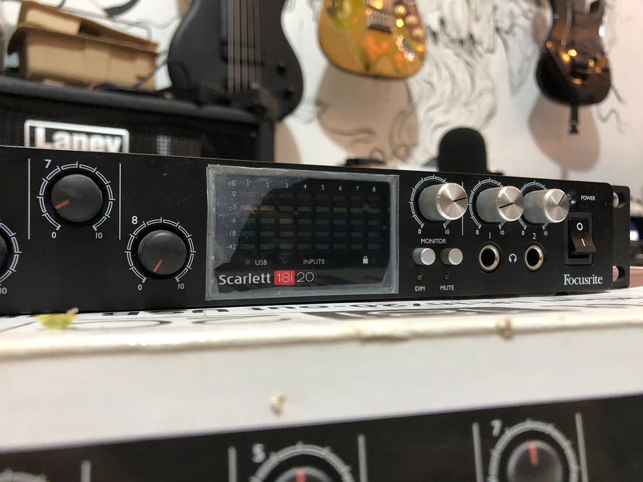 Interface Scarlett 18:20 Focusrite USADO