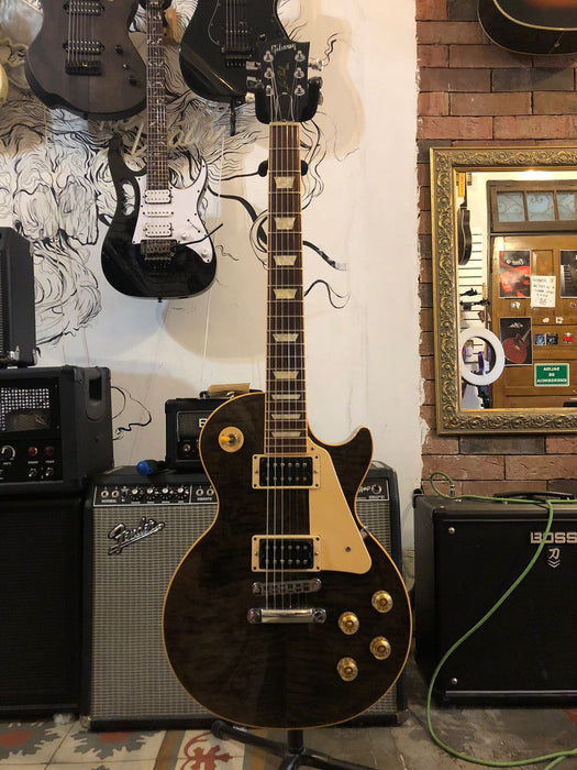 Gibson Les Paul Signature T Trans Ebony USADA