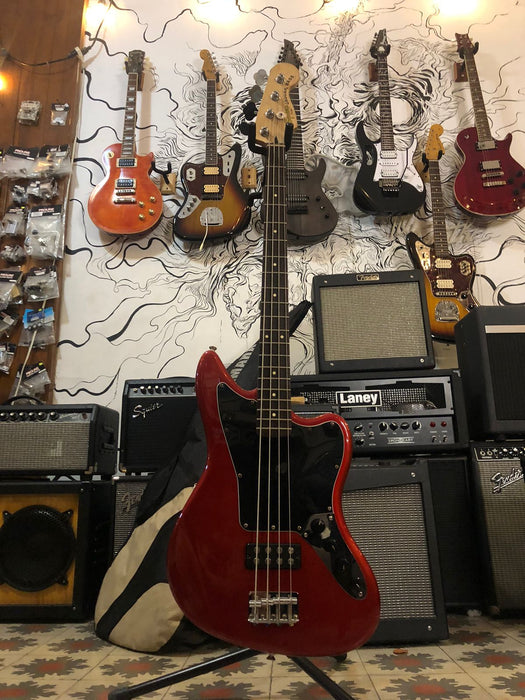 Squier Vintage Modified Jaguar Bass Special HB Candy Apple Red USADO