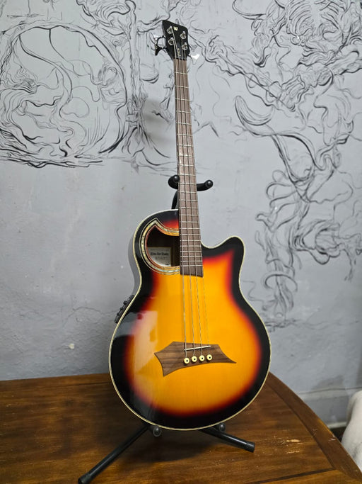 Warwick Rockbass Electroacustico Sunburst USADO
