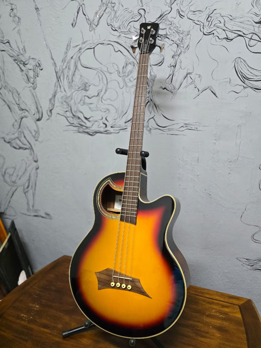 Warwick Rockbass Electroacustico Sunburst USADO