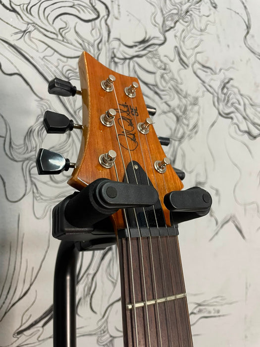 PRS Guitars SE Custom 24-08 Quilt Faded Blue con puente Stoptail