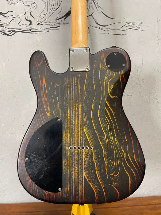 Harley Benton TE-90FLT Deluxe Series Orange Blast