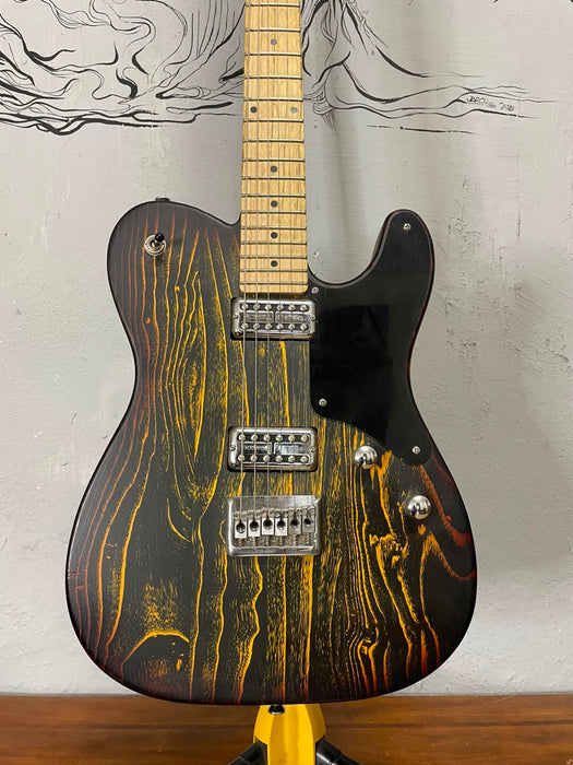 Harley Benton TE-90FLT Deluxe Series Orange Blast
