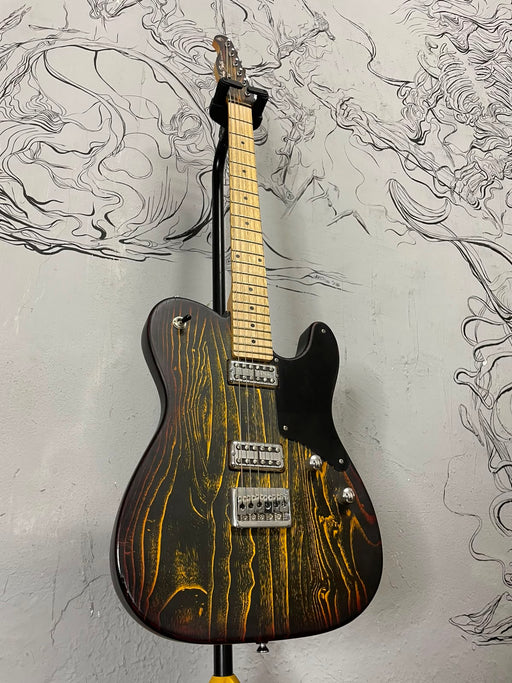 Harley Benton TE-90FLT Deluxe Series Orange Blast