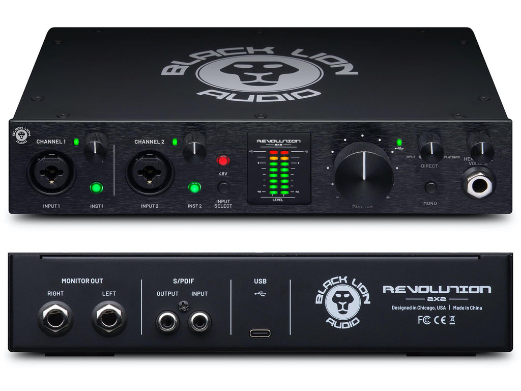 Black Lion Audio Revolution 2x2 Interface de Audio USADA — Pepis