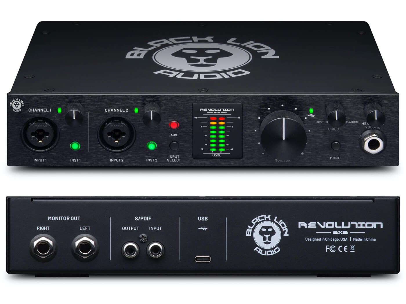 Black Lion Audio Revolution 2x2 Interface de Audio USADA