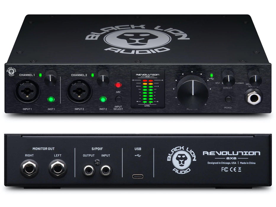 Black Lion Audio Revolution 2x2 Interface de Audio USADA